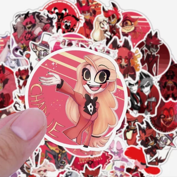 15 hazbin hotel stickers - Picture 3 of 5